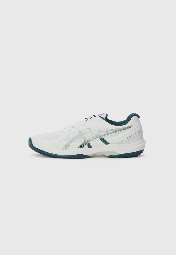 GEL COURT HUNTER 4 - Handballschuh - white/lichen rock