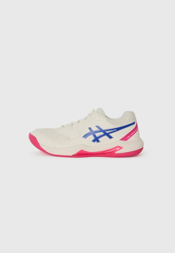 GEL DEDICATE 8 - Tennisschuh für Teppichböden - cream/dark blue