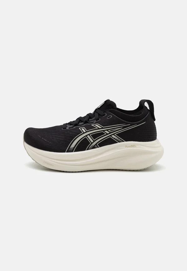 GEL NIMBUS 27 - Laufschuh Straße - black/lake grey