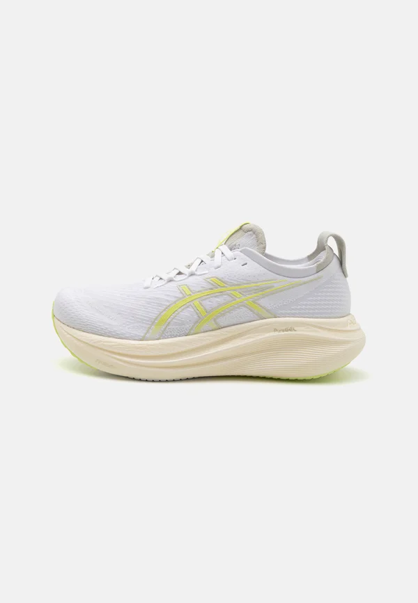 GEL-NIMBUS 27 - Laufschuh Straße - white/huddle yellow