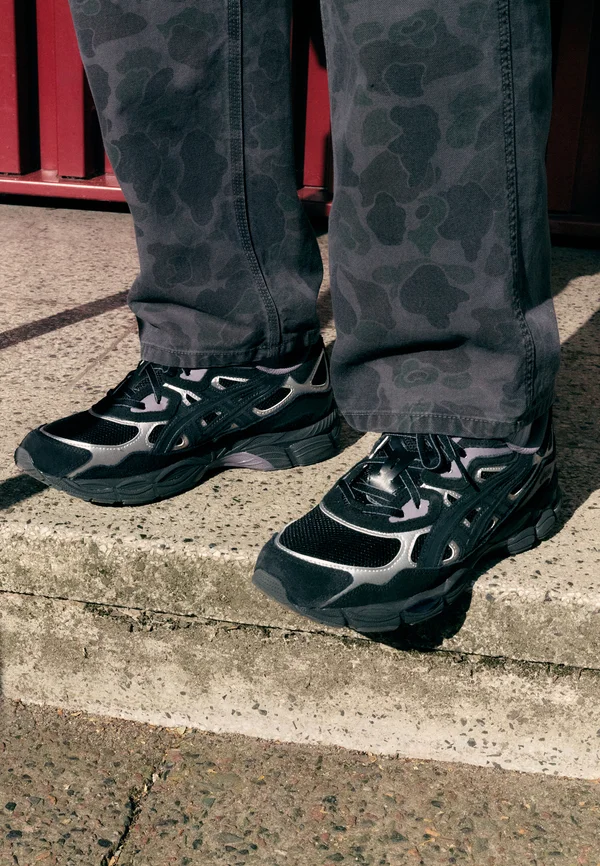 GEL-NYC UNISEX - Sneaker low - black/graphite grey