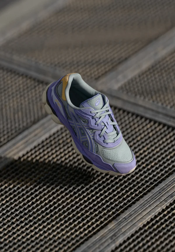 GEL NYC UNISEX - Sneaker low - piedmont grey/bluebell