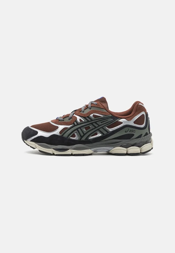 GEL NYC UNISEX - Sneaker low - reddish brown/steeple grey