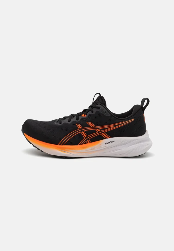GEL-PULSE 16 - Laufschuh Straße - black/nova orange