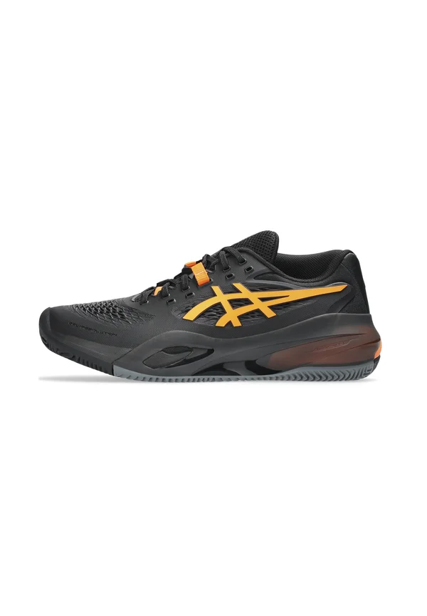 GEL-RESOLUTION X CLAY - Tennisschuh für Sandplätze - black shocking orange