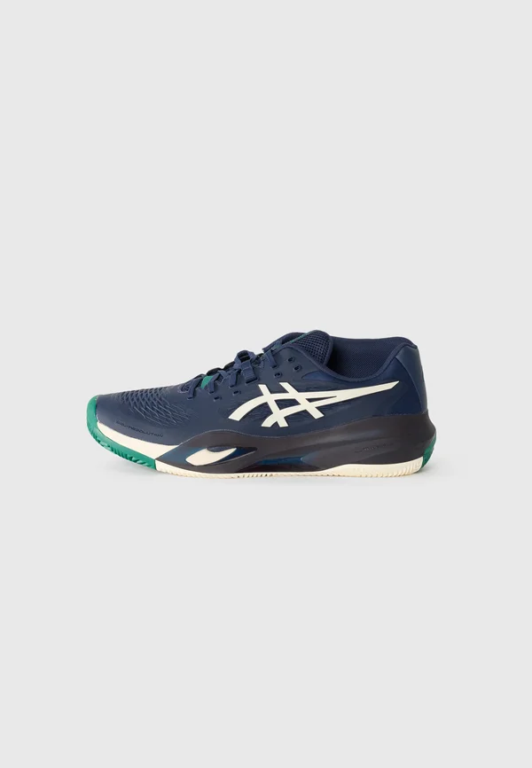 GEL RESOLUTION X CLAY - Tennisschuh für Sandplätze - midnight/cream