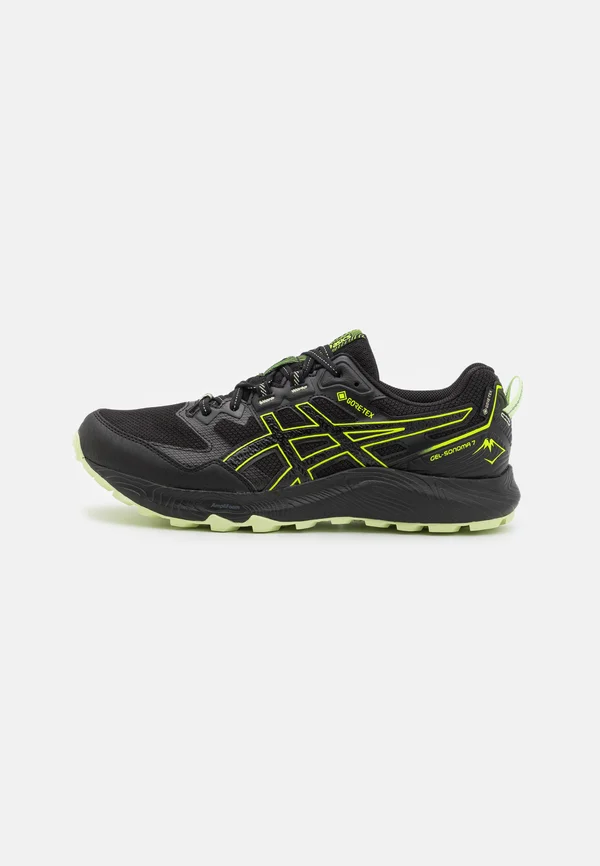 GEL-SONOMA 7 GTX - Laufschuh Trail - black/safety yellow
