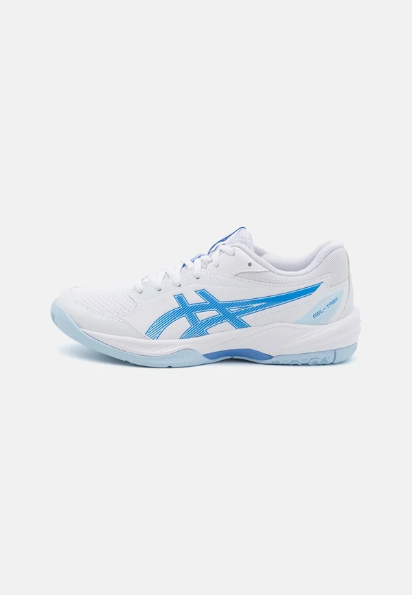 GEL-TASK 4 - Handballschuh - white/blue coast