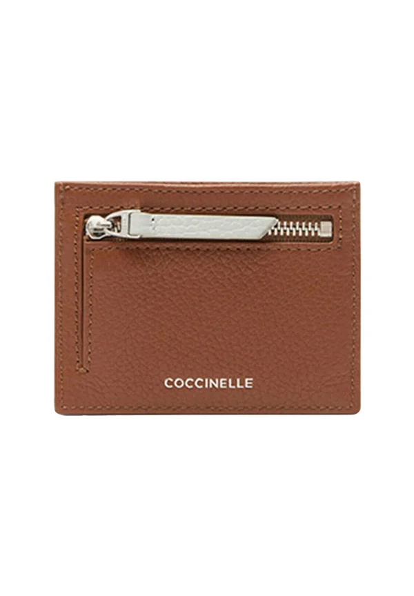 Geldbörse - blue denim cognac snow