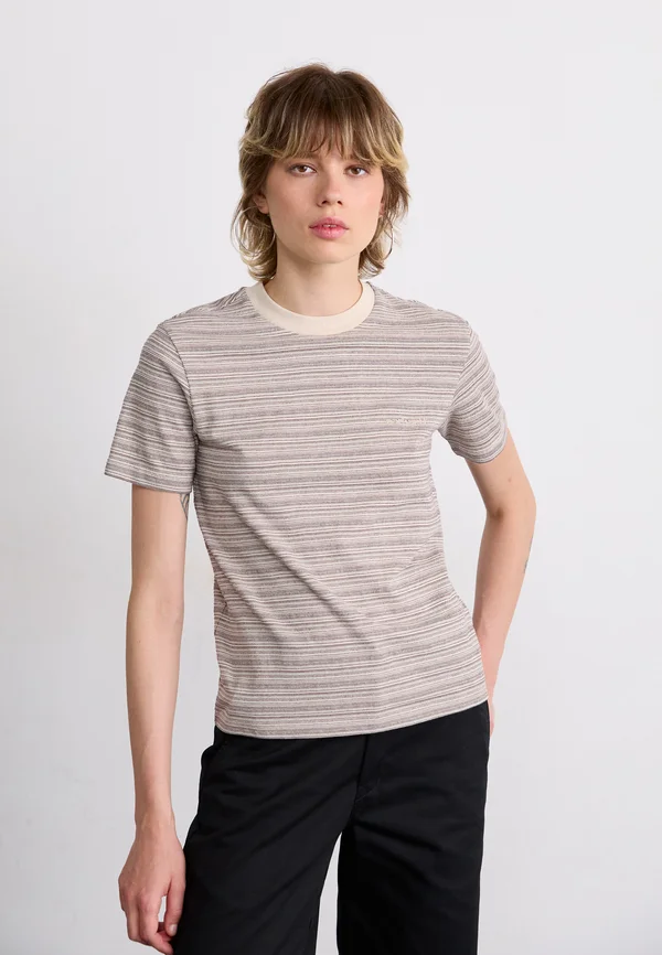 GELLAR JACQUARD - T-Shirt print - wax