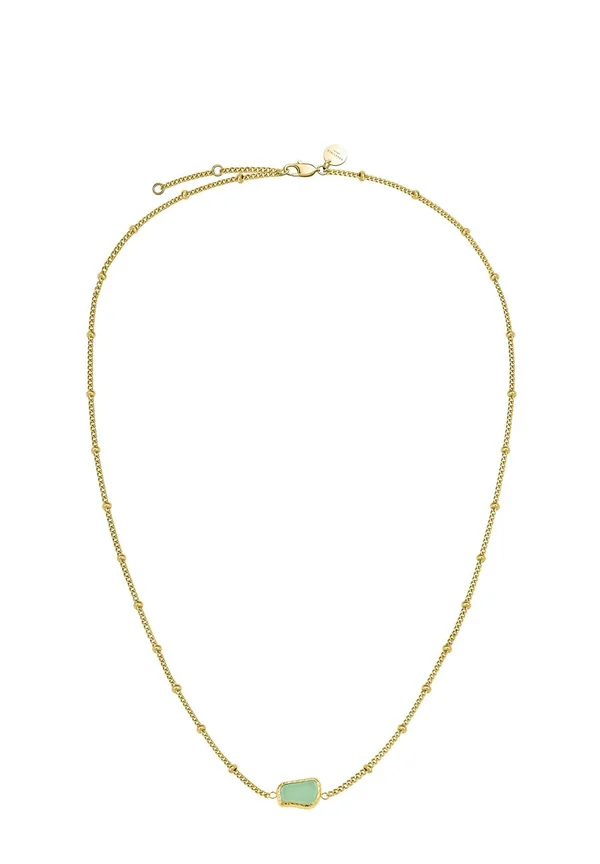 GEMSTONE  JADE  - Halskette - gold-coloured