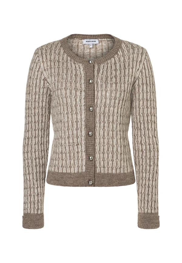 GEMUSTERTE  - Strickjacke - structure cable