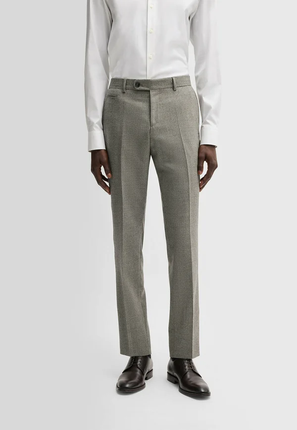 GENIUS-DTL - Stoffhose - open white eleven
