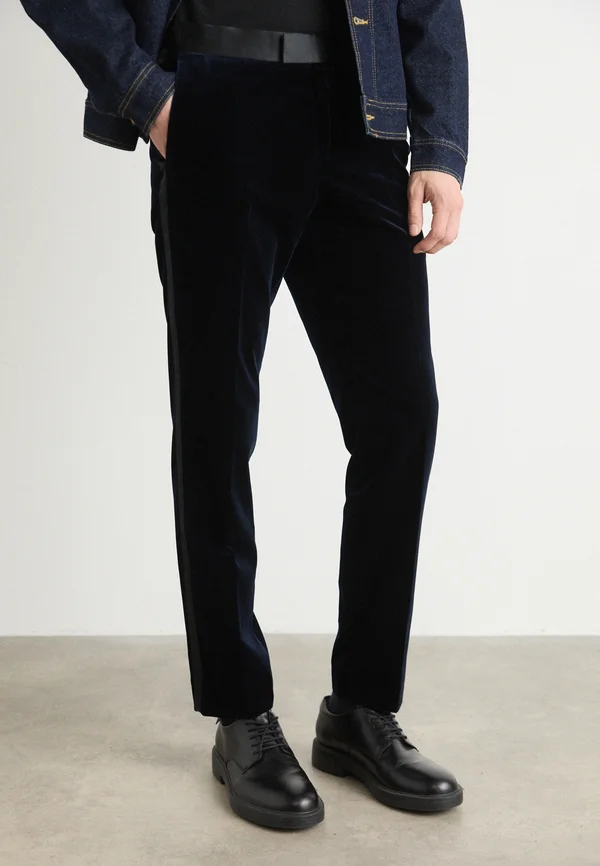 GENIUS - Stoffhose - dark blue