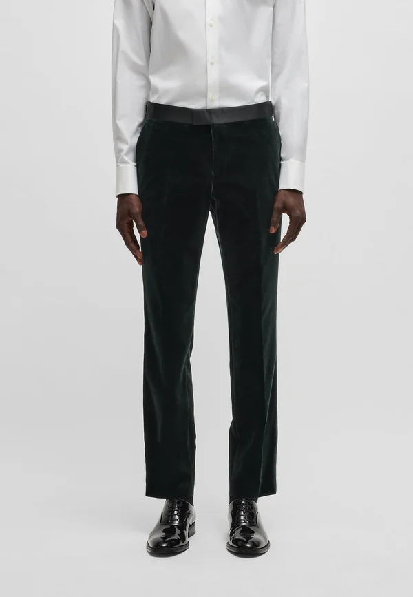 GENIUS - Stoffhose - open green
