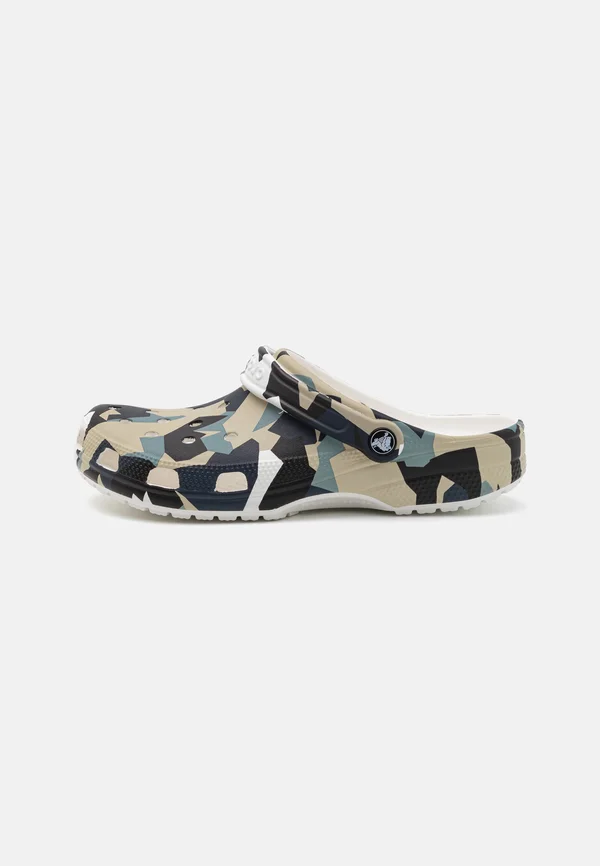 GEO CAMO UNISEX - Pantolette flach - white/multi-coloured