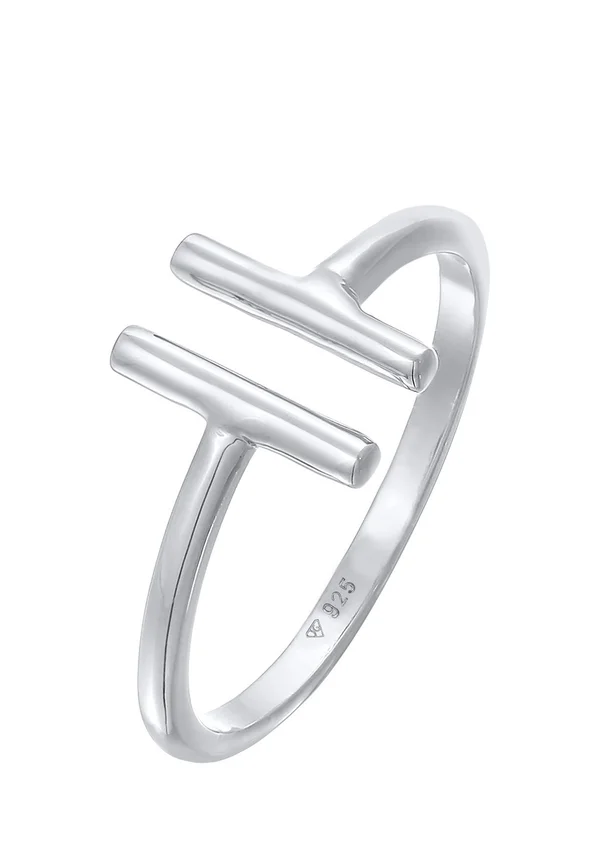 GEO MODERN BASIC - Ring - silberfarben