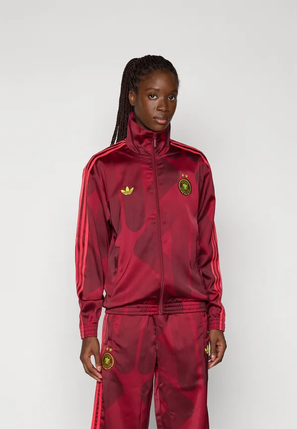 GERMANY TRACK TOP - Nationalmannschaft - team coll burgundy