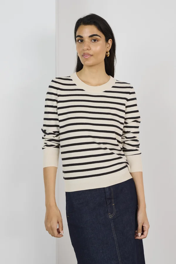 GERTIEPW  - Strickpullover - navy