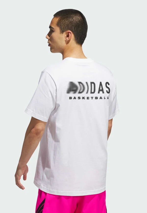 GFX LB TEE 2 - T-Shirt print - white   black