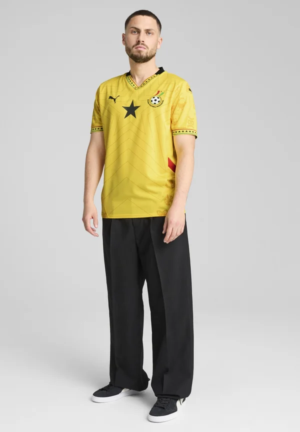 GHANA - Fußball-Trikot - pelé yellow black
