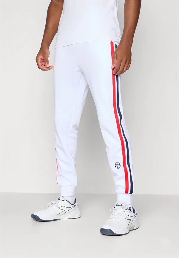 GHIBLI TRACK PANT - Jogginghose - white/maritime blue/adrenaline rush