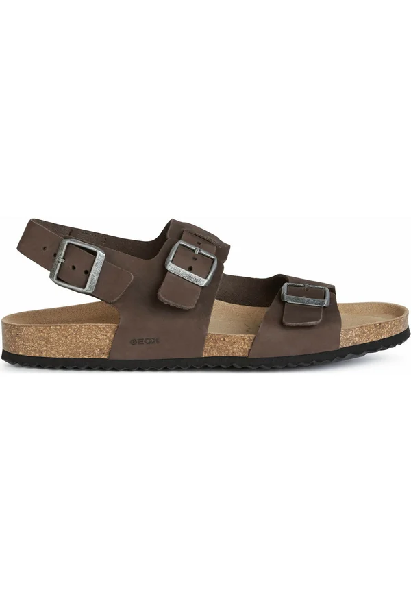 GHITA - Riemensandalette - dark coffee