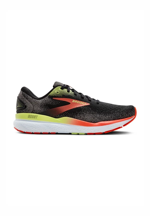 GHOST 16 - Laufschuh Straße - black mandarin red green