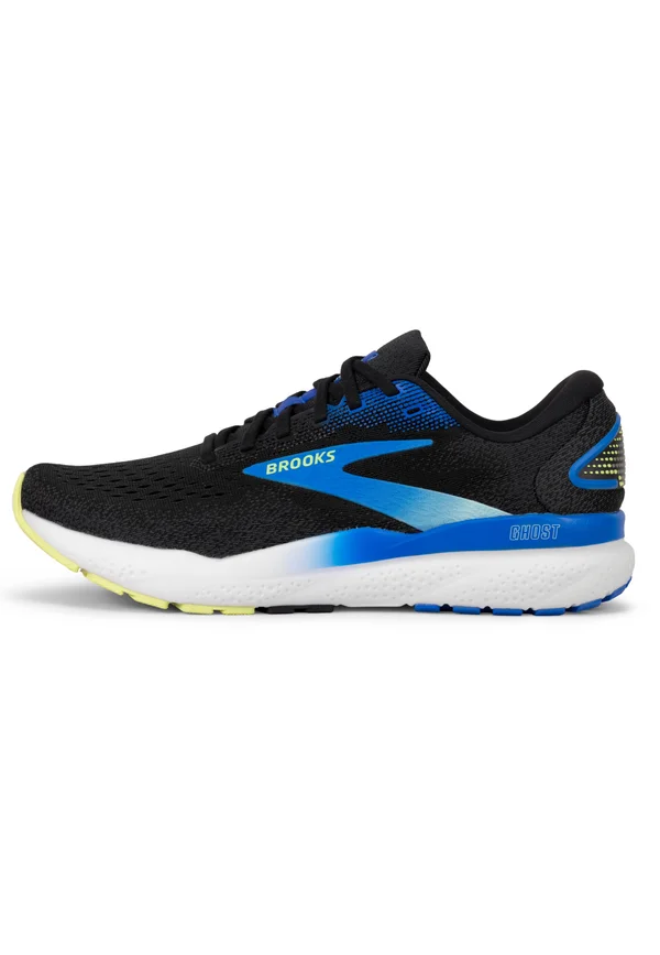 GHOST 16 - Laufschuh Straße - black neo yellow