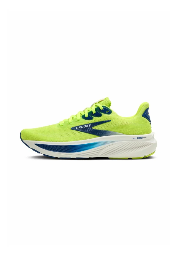 GHOST 17 - Laufschuh Straße - acid lime navy white