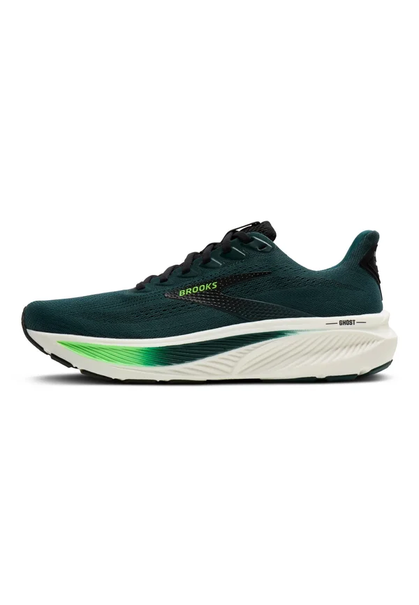 GHOST  17 - Laufschuh Straße - atlantic deep black/green