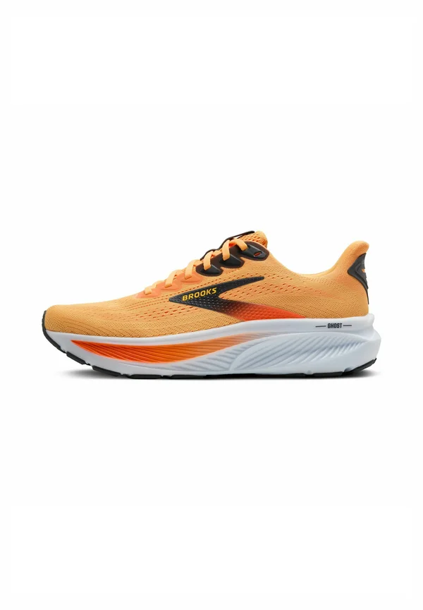 GHOST 17 - Laufschuh Straße - blazing orange yellow ebony