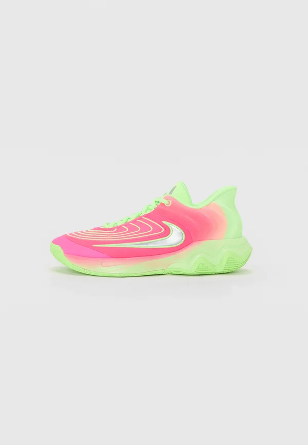 GIANNIS IMMORTALITY 4 UNISEX - Basketballschuh - lime blast/metallic silver-hyper pink