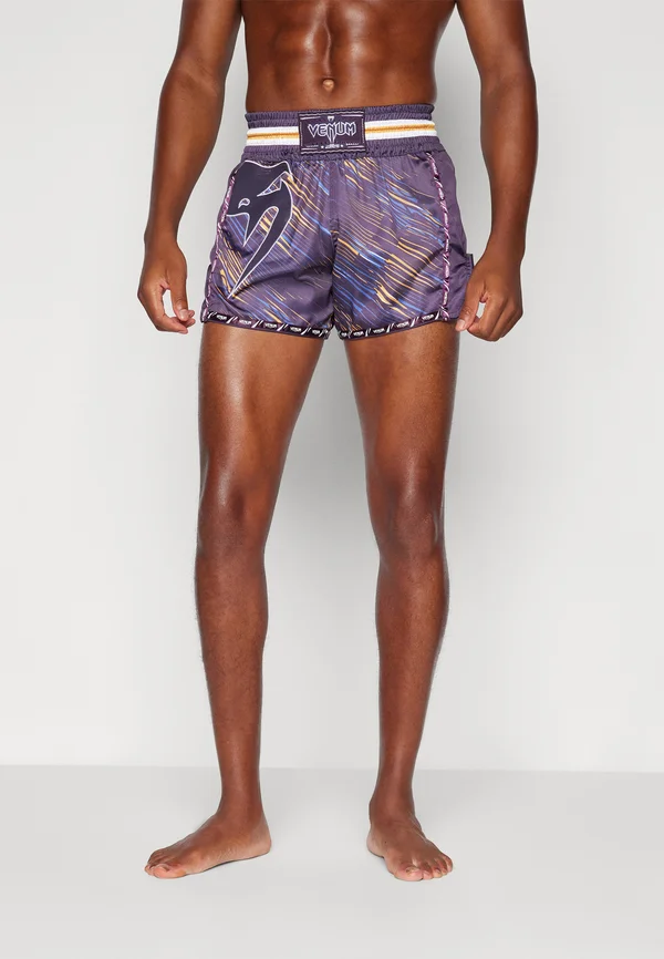 GIANT MUAY THAI SHORTS - Kurze Sporthose - dark purple