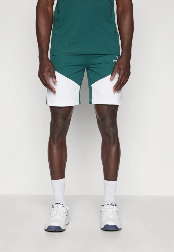 GIARDINO SHORTS - Kurze Sporthose - sea moss/white