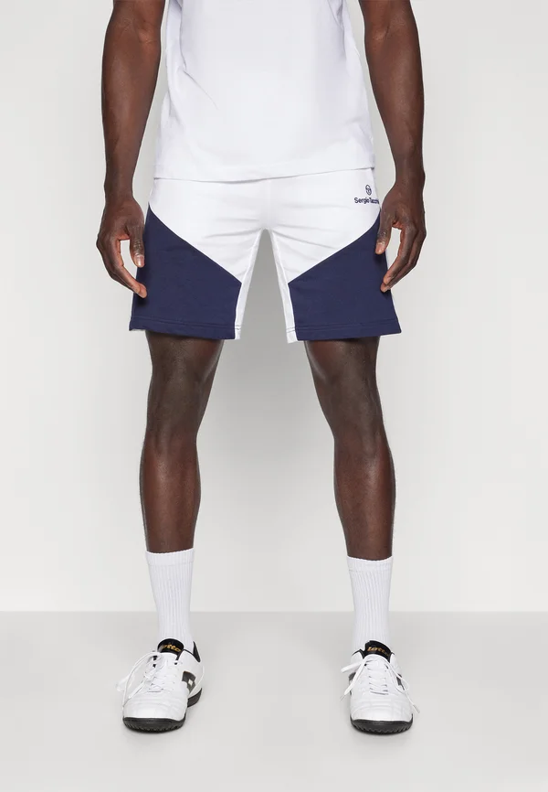 GIARDINO SHORTS - Kurze Sporthose - white/navy