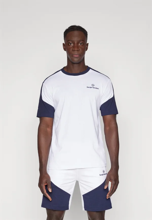 GIARDINO  - T-Shirt print - white/navy