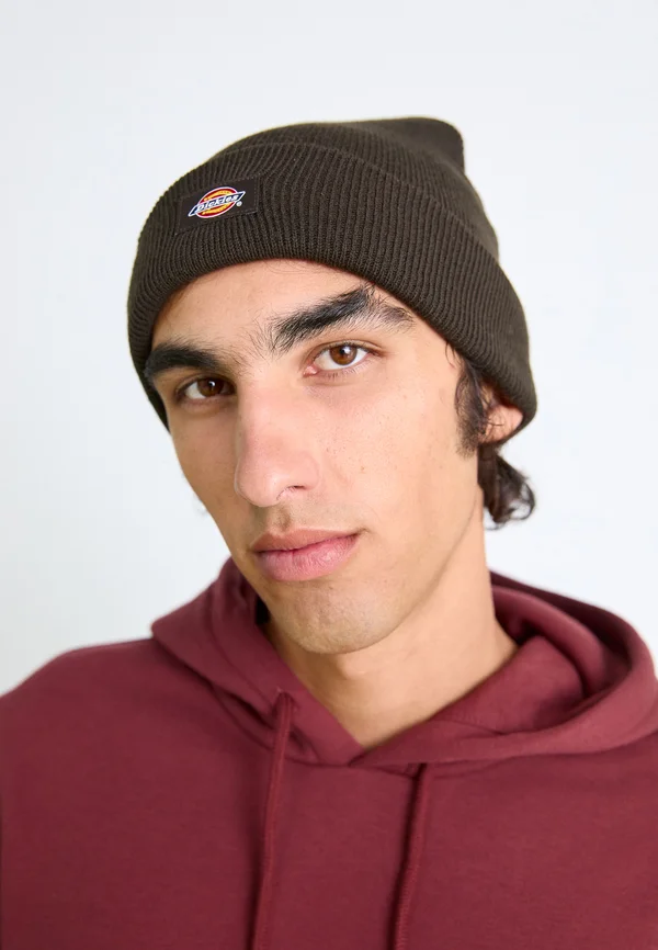 GIBSLAND BEANIE UNISEX - Mütze - dark brown