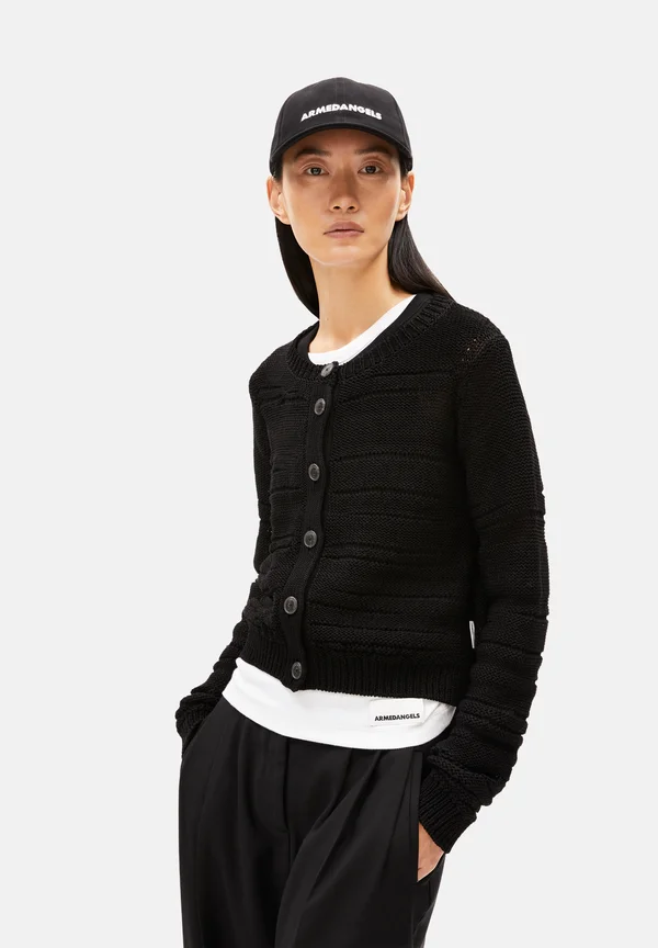 GILAAH - Strickjacke - black