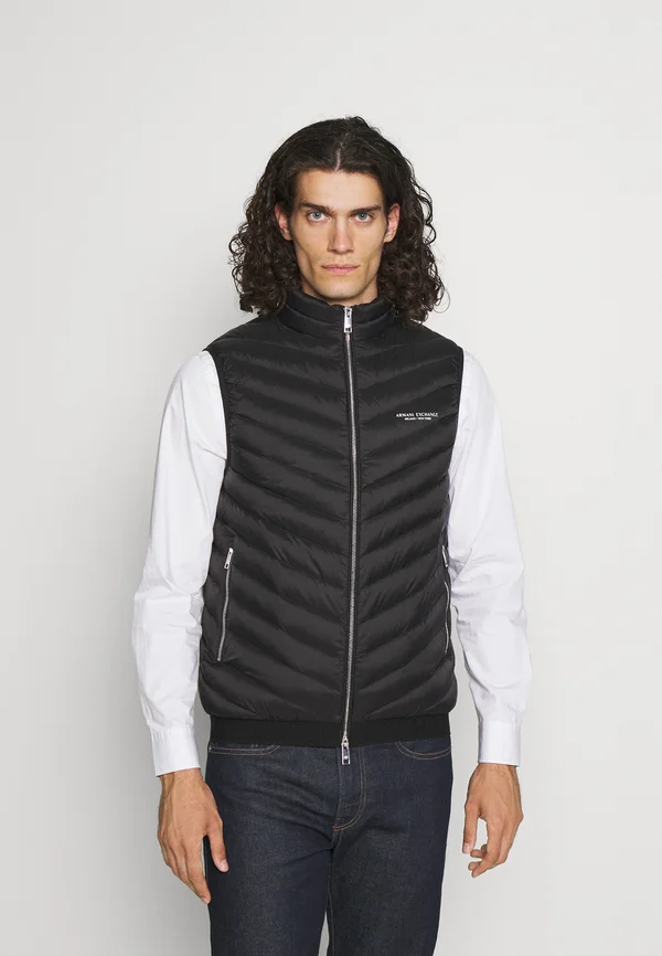 GILET PIUMINO - Weste - black