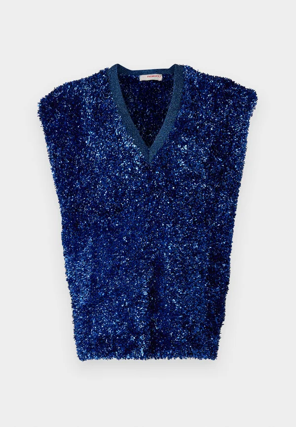 GILET UNISEX - Strickpullover - electric blue
