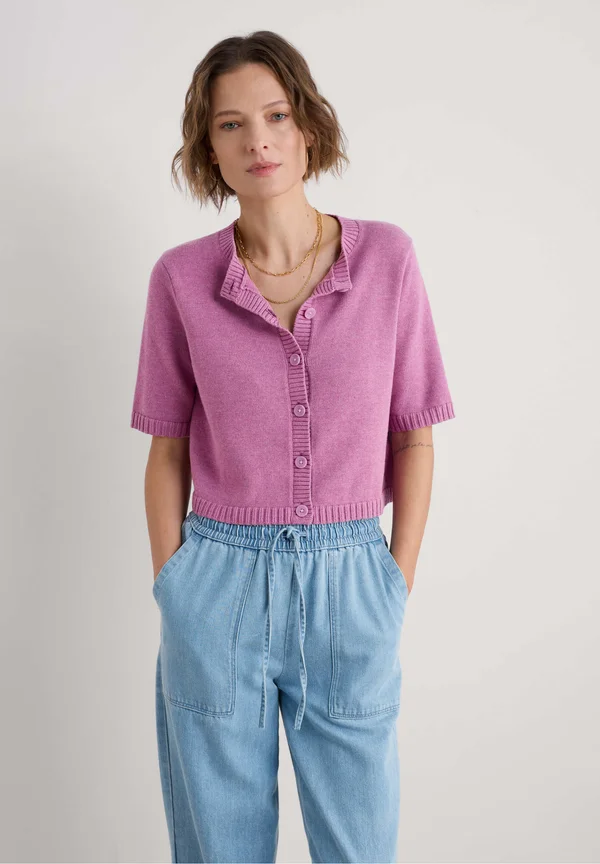 GILLAN CREEK  - Strickjacke - orchid - knit melange orchid