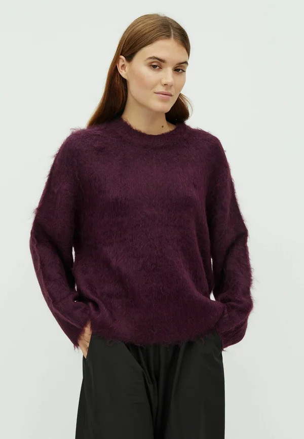 GILLIS-M - Strickpullover - blackberry wine