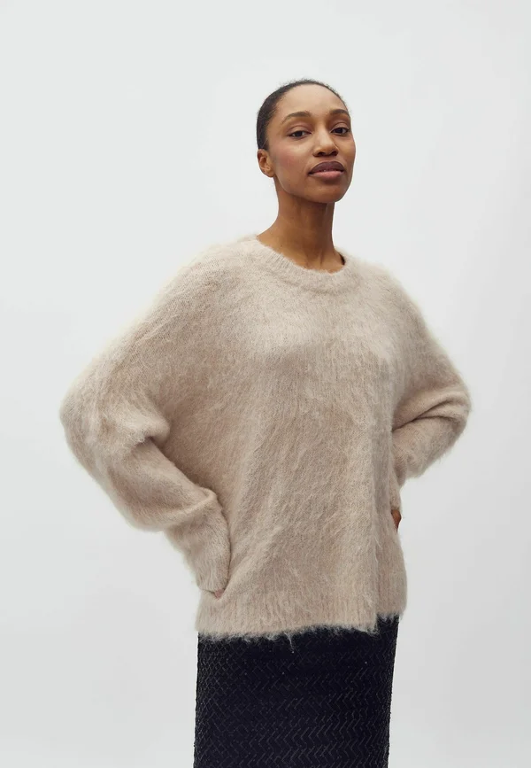 GILLIS-M - Strickpullover - light beige