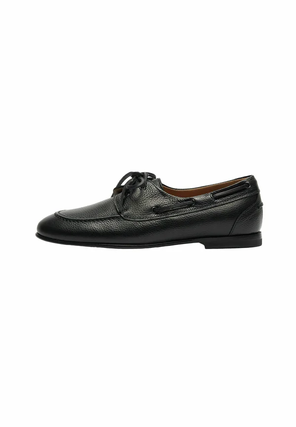 GINEVRA - Bootsschuh - black calf