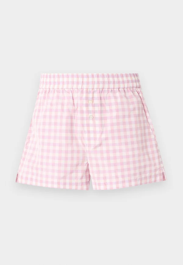 GINGHAM UNISEX - Shorts - pink