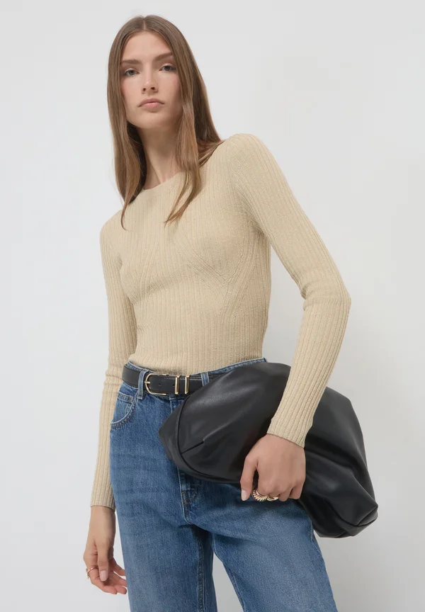 GIROCOLLO - Strickpullover - beige