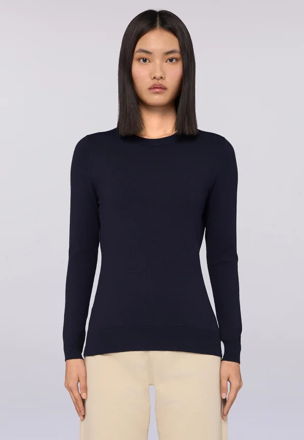 GIROCOLLO - Strickpullover - blue genoa