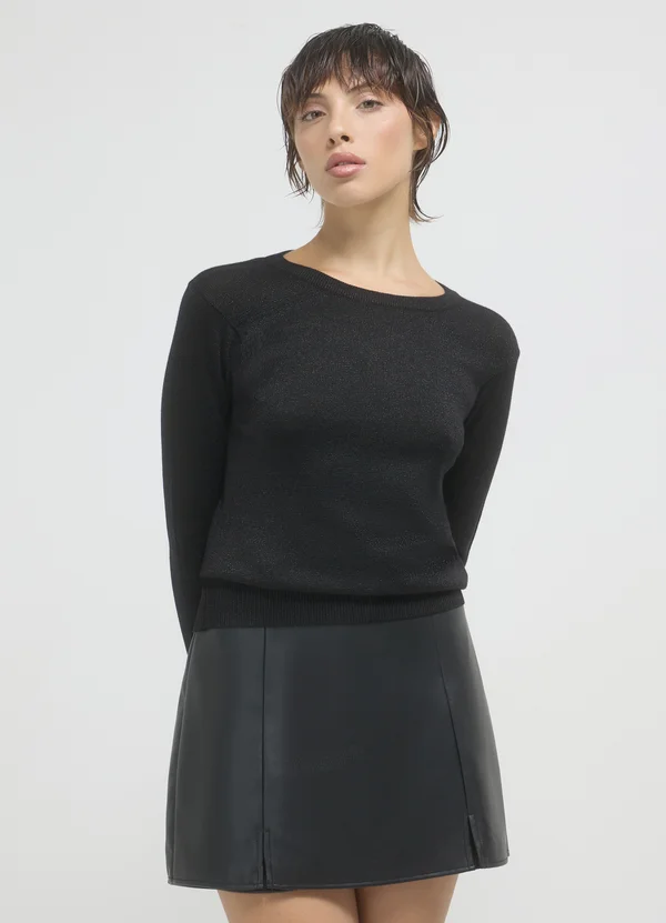 GIROCOLLO  - Strickpullover - nero