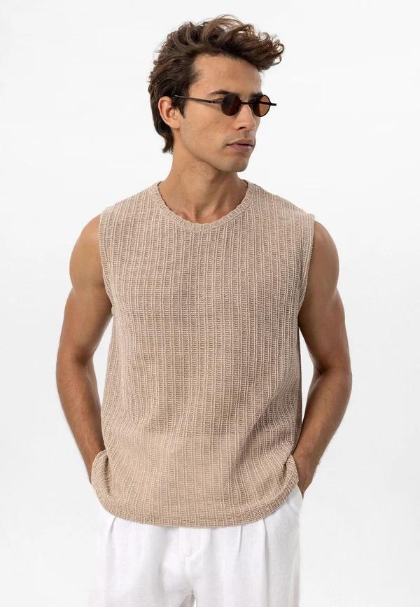 GIROLAMO - Strickpullover - beige